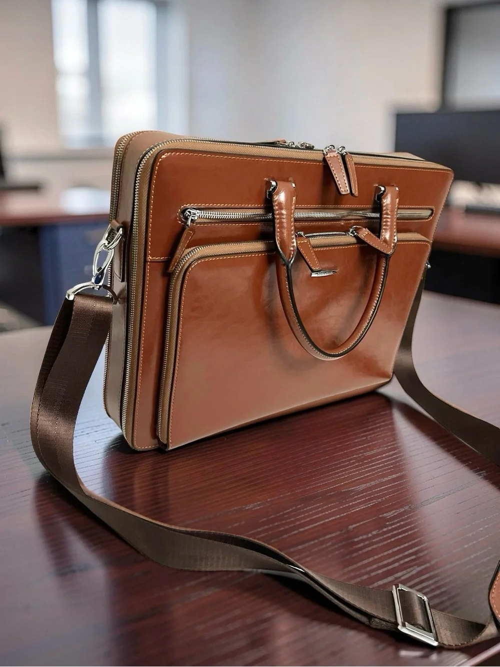 BOSTANTEN Carol 15.6 Inch Laptop Briefcase